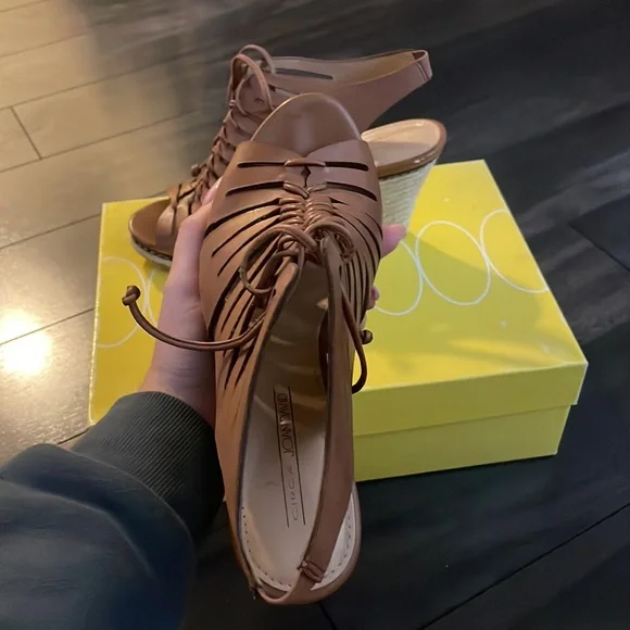 Circa. Joan and David lace up wedge. - Picture 3 of 3